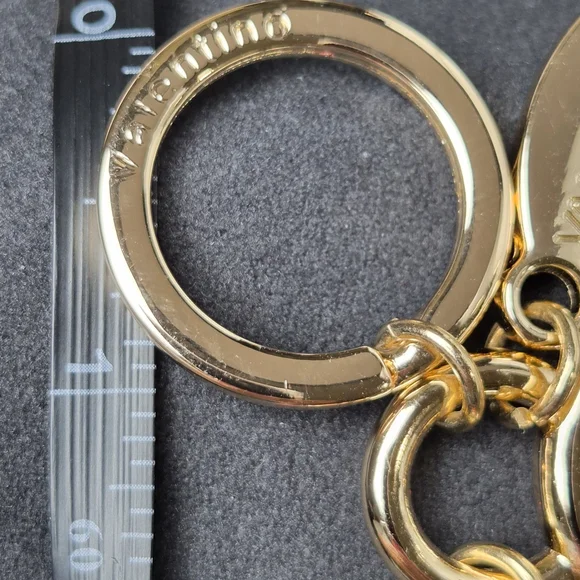 Gold and Red Cherry Keychain - Picture 5 of 5